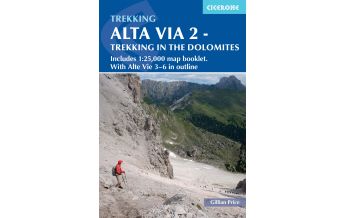 Weitwandern Alta Via 2 - Trekking in the Dolomites Cicerone