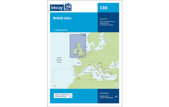 Nautical Charts Britain Imray Seekarte C80 - British Isles 1:1.500.000 Imray, Laurie, Norie & Wilson Ltd.