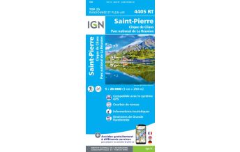 Wanderkarten La Réunion IGN Carte 4405 RT, St-Pierre 1:25.000 IGN