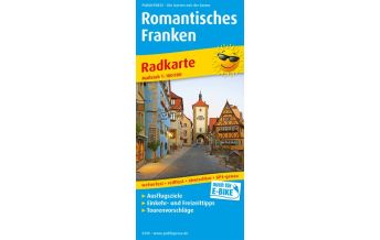 Radkarten Deutschland Romantisches Franken, Radkarte 1:100.000 Freytag-Berndt und ARTARIA