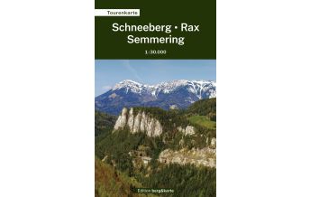 Wanderkarten Steiermark Tourenkarte Schneeberg, Rax, Semmering 1:30.000 Falter Verlags-Gesellschaft mbH