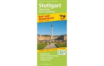 Radkarten Deutschland Stuttgart, Rad- und Wanderkarte 1:50.000 Freytag-Berndt und ARTARIA