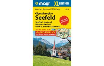 Hiking Maps Tyrol Mayr-Wander-, Rad- und MTB-Karte 410, Olympiaregion Seefeld XL 1:25.000 Mayr Verlag