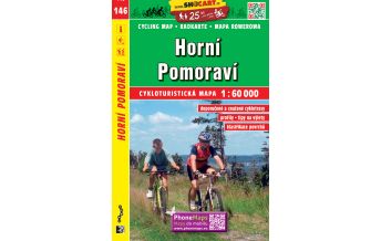 Radkarten Tschechien SHOcart Radkarte 146, Horní Pomoraví 1:60.000 Shocart