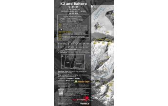 Wanderkarten Asien K2 and Baltoro Glacier in the Karakorum 1:80.000 Topkart