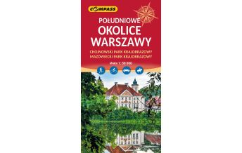 Wanderkarten Polen Compass Polen Mapa turystyczna Południowe okolice Warszawy 1:50.000 Compass Polska