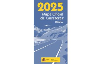 Road Maps Spain Mapa oficial de carreteras de España/Spanien 2025, 1:300.000 CNIG