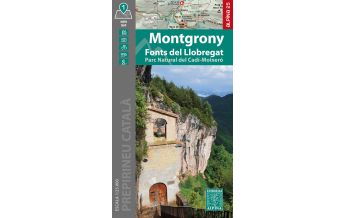 Wanderkarten Spanien Editorial Alpina Map & Guide E-25, Montgrony, Fonts del Llobregat 1:25.000 Editorial Alpina