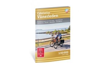 Radkarten Schweden Calazo Cykelatlas Vänerleden 1:50.000 Calazo