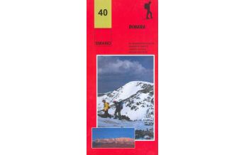Wanderkarten Kroatien Smand-Wanderkarte 40, Dinara 1:25.000 Smand