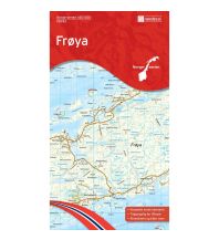 Hiking Maps Scandinavia Norge-serien-Karte 10093, Frøya 1:50.000 Nordeca