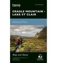 Wanderkarten Australien Cradle Mountain - Lake St. Clair National Park Map tasmap