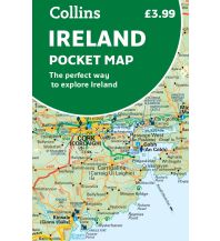 Straßenkarten Collins Pocket Map Irland - Ireland Irland 1:470.000 Harper Collins Publishers