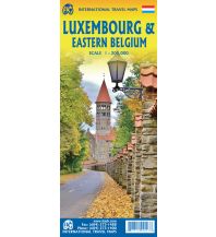 Road Maps Luxembourg Luxembourg & Eastern Belgium 1:200.000 ITMB