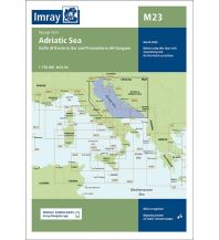 Seekarten Kroatien und Adria Imray Seekarte M23 - Adriatic Sea Passage Chart 1:750.000 Imray, Laurie, Norie & Wilson Ltd.
