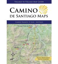 Weitwandern Camino de Santiago Maps Village to Village Press