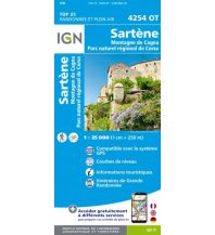 Wanderkarten Frankreich IGN Carte 4254 OT, Sartène 1:25.000 IGN