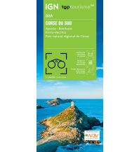 Straßenkarten Frankreich IGN Carte D02A, Corse-du-Sud/Korsika Süd 1:100.000 IGN