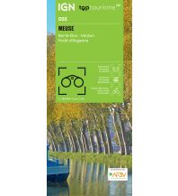 Road Maps France IGN Carte D55, Meuse 1:100.000 IGN