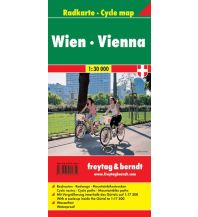 Radkarten Österreich Radkarte Wien 1:30.000 Freytag-Berndt und ARTARIA