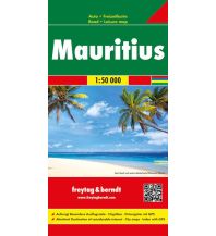 f&b Straßenkarten f&b Autokarte Mauritius 1:50.000 Freytag-Berndt und ARTARIA