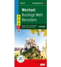 f&b Wanderkarten WK 422 Wechsel - Bucklige Welt - Bernstein, Wanderkarte 1:50.000 Freytag-Berndt und Artaria