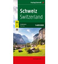 f&b Straßenkarten Schweiz, Autokarte 1:400.000 Freytag-Berndt und Artaria