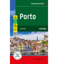 Stadtpläne Porto, Stadtplan 1:15.000, City Pocket + The Big Five Freytag-Berndt und Artaria