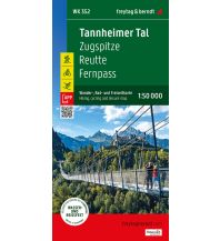 f&b Hiking Maps Tannheimer Tal, Wander-, Rad- und Freizeitkarte 1:50.000, freytag & berndt, WK 352 Freytag-Berndt und Artaria