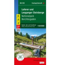f&b Wanderkarten WK 393 Loferer und Leoganger Steinberge, Chiemgauer Alpen, Nationalpark Berchtesgaden, Wanderkarte 1:50.000 Freytag-Berndt und Artaria