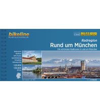Cycling Guides Germany Bikeline Radtourenbuch Radregion Rund um München 1:50.000 Verlag Esterbauer GmbH
