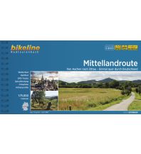 Radführer Deutschland Bikeline Radtourenbuch Mittellandroute 1:75.000 Verlag Esterbauer GmbH