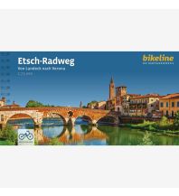 Radführer Italien Bikeline Radtourenbuch Etsch-Radweg 1:75.000 Verlag Esterbauer GmbH