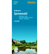 Radkarten Deutschland Bikeline-Radkarte RK-BRA09, Spreewald 1:75.000 Verlag Esterbauer GmbH