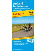 Radkarten Deutschland Cuxland - Teufelsmoor, Radkarte 1:100.000 Freytag-Berndt und ARTARIA
