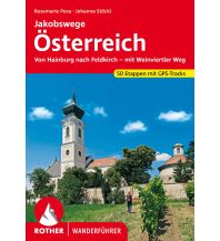 Long Distance Hiking Rother Wanderführer Jakobswege Österreich Bergverlag Rother