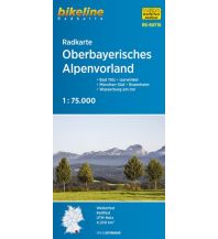 Radkarten Österreich Bikeline-Radkarte RK-BAY16, Oberbayerisches Alpenvorland 1:75.000 Verlag Esterbauer GmbH