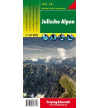f&b Wanderkarten WK 141 Julische Alpen, Wanderkarte 1:50.000 Freytag-Berndt und ARTARIA