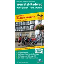 Radkarten Deutschland Werratal-Radweg, Radtourenkarte 1:50.000 Freytag-Berndt und ARTARIA