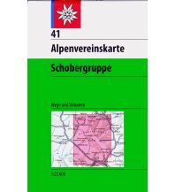 Skitourenkarten Alpenvereinskarte 41, Schobergruppe 1:25.000 Österreichischer Alpenverein