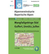 Skitourenkarten Alpenvereinskarte BY-14, Mangfallgebirge Süd - Guffert, Unnütz, Juifen 1:25.000 Österreichischer Alpenverein