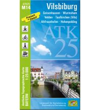 Wanderkarten Bayern Bayerische ATK25-M14, Vilsbiburg 1:25.000 LDBV