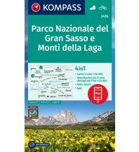 Hiking Maps Apennines Kompass-Karte 2476, Parco Nazionale del Gran Sasso e Monti della Laga 1:50.000 Kompass-Karten GmbH