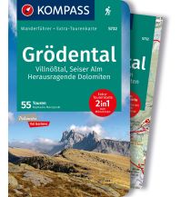 Wanderführer KOMPASS Wanderführer Grödental, Villnößtal, Seiser Alm, Herausragende Dolomiten, 55 Touren Kompass-Karten GmbH