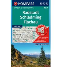 Wanderkarten Steiermark Kompass-Karte 31, Radstadt, Schladming, Flachau 1:50.000 Kompass-Karten GmbH