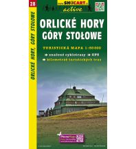Wanderkarten Tschechien SHOcart Wanderkarte 28, Orlické Hory/Adlergebirge, Góry Stołowe/Heuscheuergebirge 1:50.000 Shocart