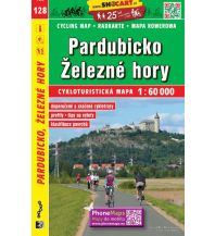 Radkarten Tschechien Pardubicko, Zelezne hory 1:60.000 Shocart