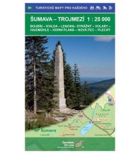 Wanderkarten Oberösterreich Geodézie-Karte 81, Šumava/Böhmerwald - Trojmezí/Dreiländereck 1:25.000 Geodézie
