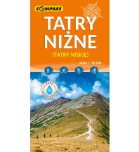 Hiking Maps Slovakia Compass Mapa turystyczna Tatry Niskie/Niedere Tatra 1:50.000 Compass Polska