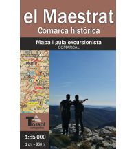Wanderkarten Spanien El Tossal-Wanderkarte el Maestrat 1:85.000 El Tossal Cartografies